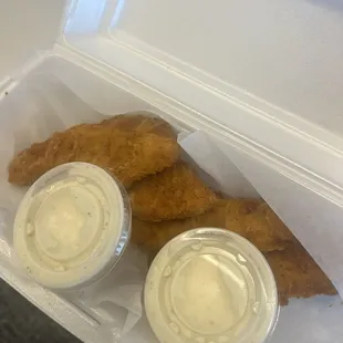 Chicken Strips with Ranch