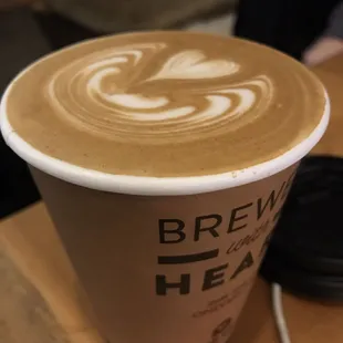 This was a latte made with love and concern