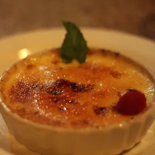 Raspberry Crème Brûlée