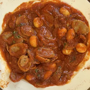 "Gnocchi alla Sicilian"