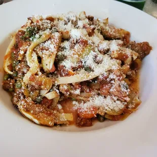 Fettuccine Bolognese