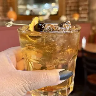 Hazelnut Old Fashion
