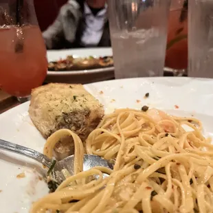 Shrimp scampi