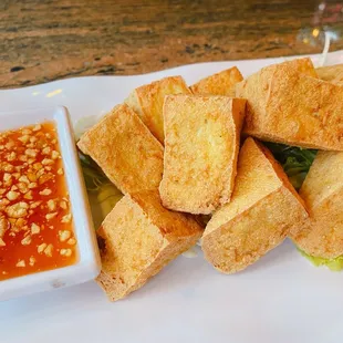 crispy tofu