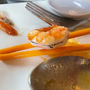 They did not deveined the Prawns. I had to do it myself.
