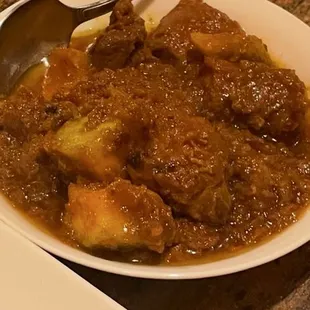 Burmese Style Curry Beef