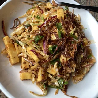 Golden Tofu Salad