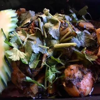 Chin Mong Jaw with Shrimp