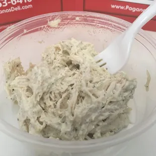 Chicken Salad: Very tasty and fresh. Perfectly seasoned. Delicious!