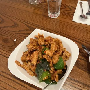 Basil Crispy Chicken