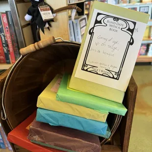 Blind date books.