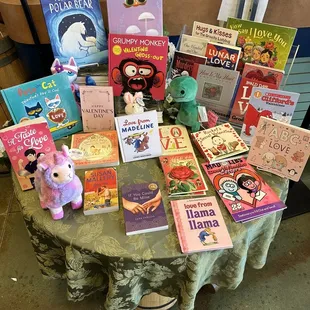 Valentine&apos;s Day display.