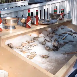 Our oyster bar!