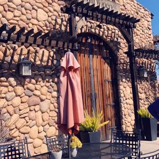 Front of the building