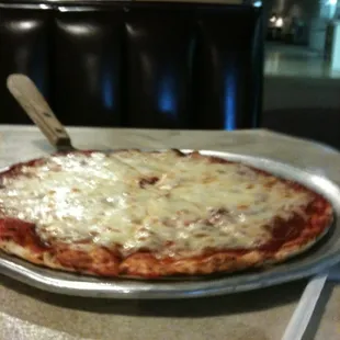 Thin crust pepperoni