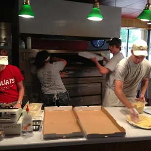 sushi and sashimi, interior
