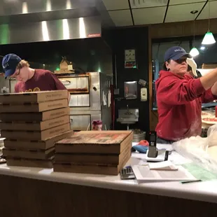 Amazing pizza Greg made!!!