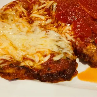 Chicken Parmigiana delicious