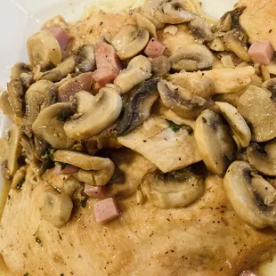 Chicken Marsala superb!