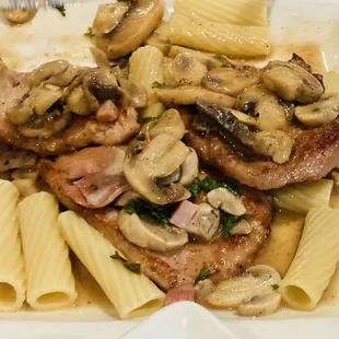 Veal parmigiana in Marsala