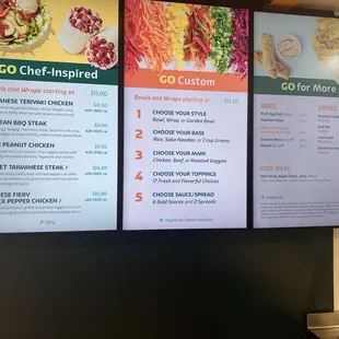 Doesn't say anything about an up charge for beef on the menu. No up charge on the menu on the glass when ordering.