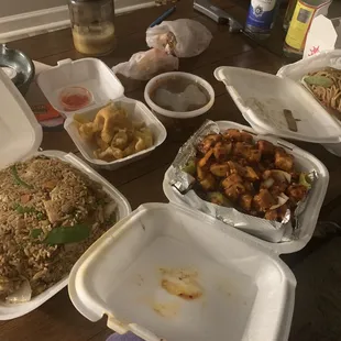 $36 worth of takeout