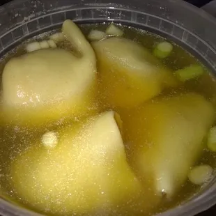 Small wonton soup