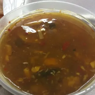 Hot and sour soup