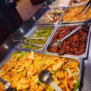 interior, salads