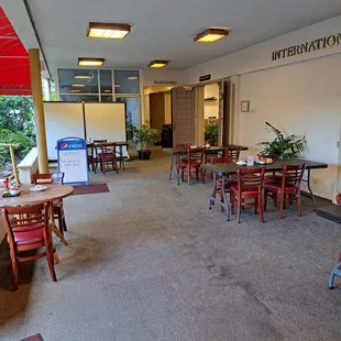 A small out door patio