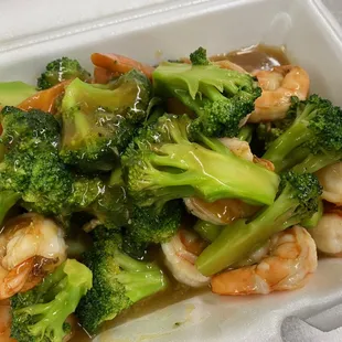 Shrimp and Broccoli