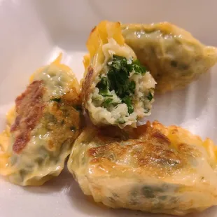 Pan Fried Chive Dumplings