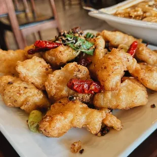 #goldenfriedgarlicfishfillet 
Thanks to our wonderful customer for taking such a beautiful photo.