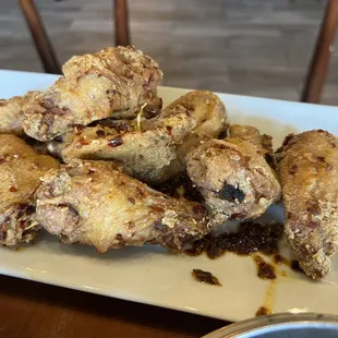S&amp;P Salt and Pepper Chicken Wings