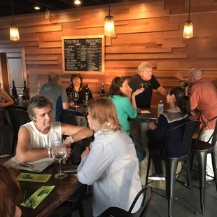 We had a great business mixer with Scott and Sidney Pagter at their awesome new wine tasting room in downtown Newhall.