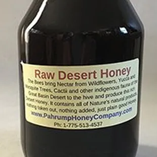 Raw Desert Honey