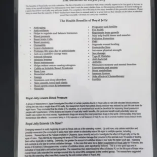 All about Benefits of Royal Jelly