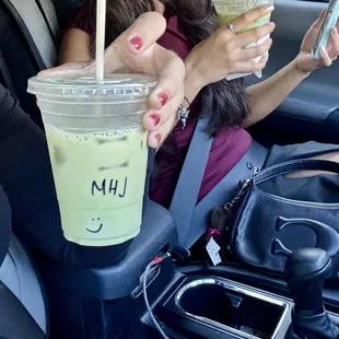 Lavender Honey Matcha Latte
