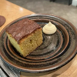 Complimentary cornbread with any course menu!