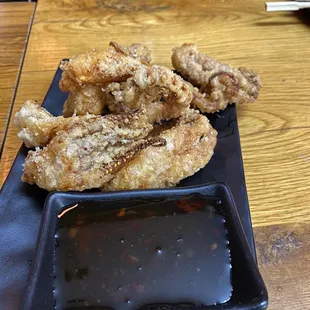 Fried Squid tentacles