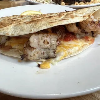 Shrimp Quesadilla a la Carte Lunch