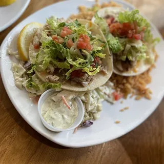 Fish Tacos Lunch