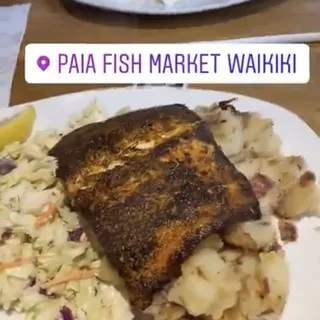 Mahi Mahi Dinner Plate