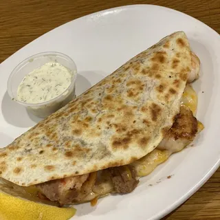 Shrimp Quesadilla Dinner a la Carte