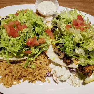 Fish Tacos Dinner a la Carte