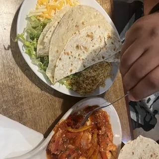 Fajitas Dinner