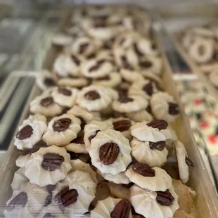 a variety of pastries