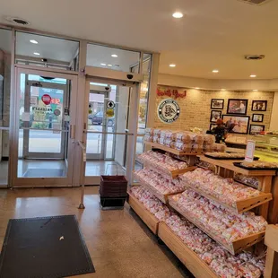 Entrance / exit from inside