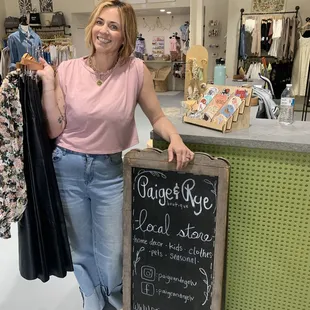 Lauren Tieru, owner of Paige &amp; Rye