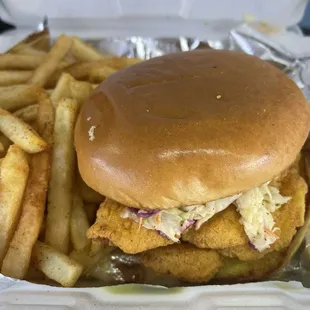 Fish Sandwich Meal